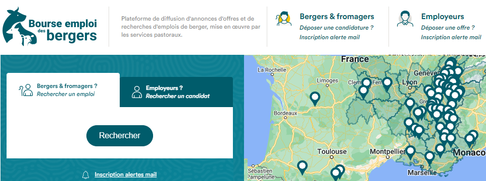 Naissance d’un site dédié à l’emploi en alpage